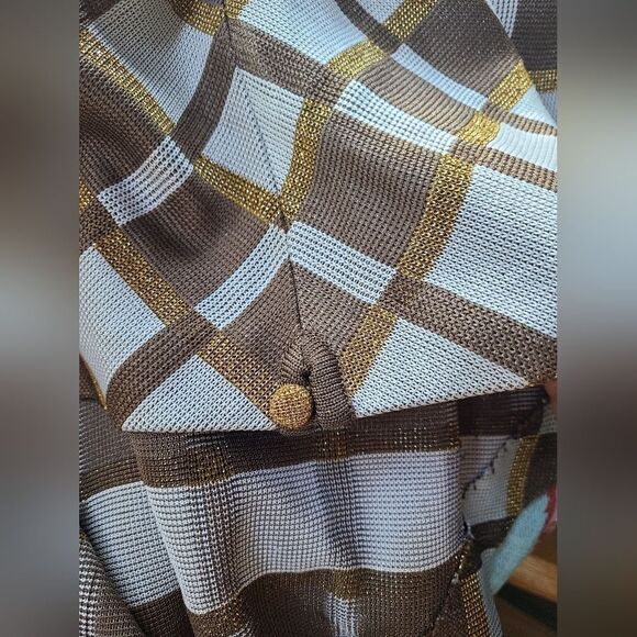 The Lana Mod Vintage 60s Holiday Mini Shift Dress S - Picture 4 of 15